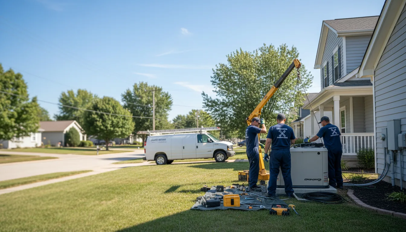 Generator Installation in East Smithfield, PA near me